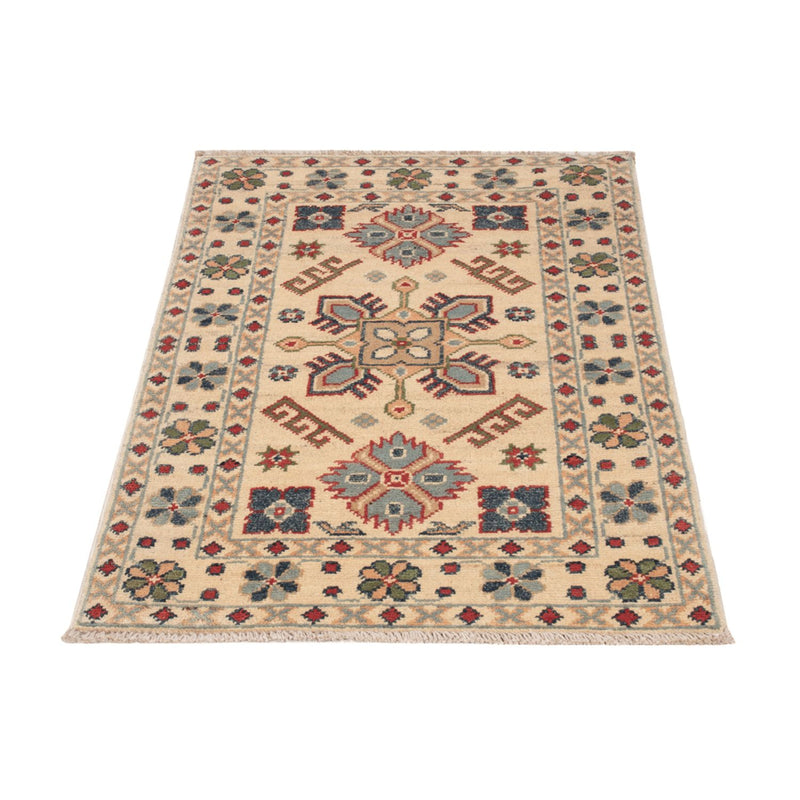 Kazak Teppich 58x89cm - Orientteppich - beige