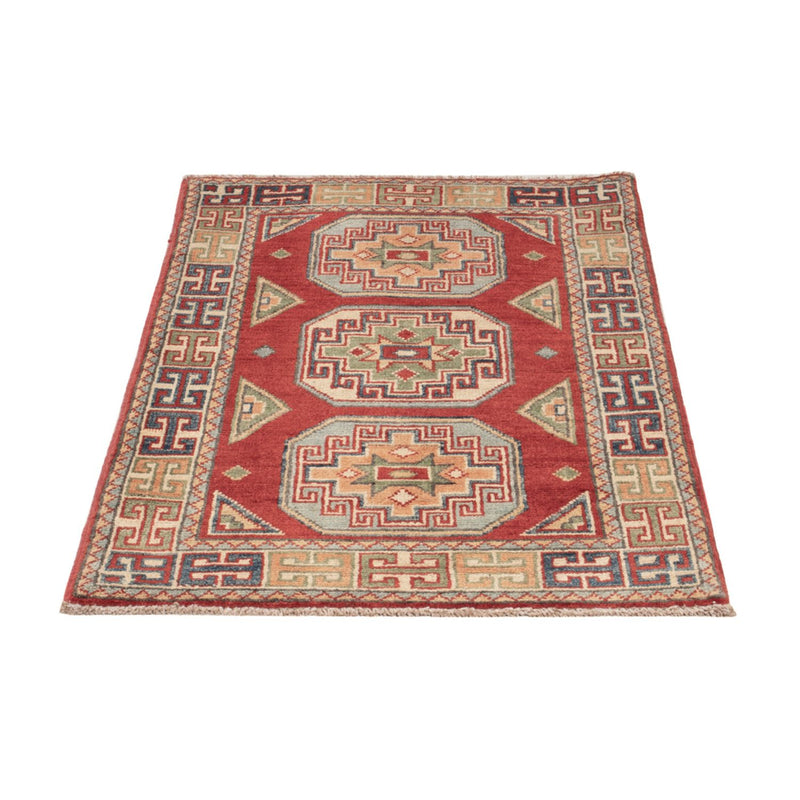 Kazak Teppich 62x92cm - Orientteppich - rot