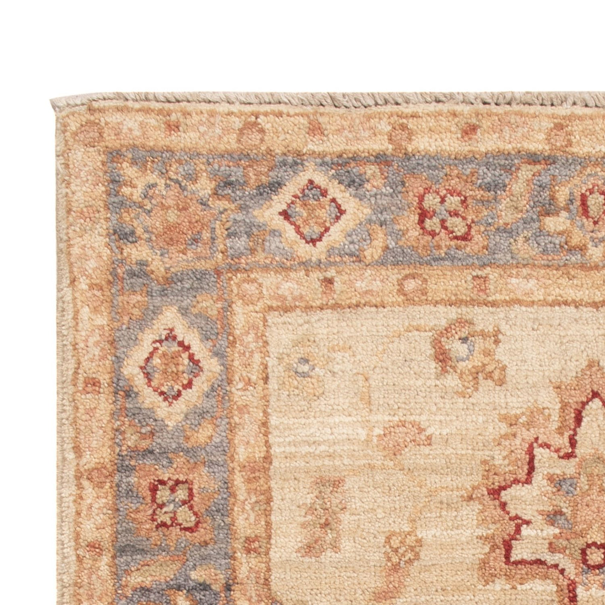 Ziegler Teppich 58x90cm - Orientteppich - beige