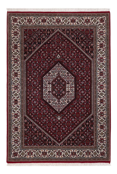 Indo Bidjar Teppich 123x182cm - Orientteppich - dunkelbeige