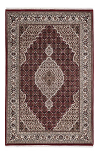 Indo Täbriz Teppich 123x187cm - Orientteppich - dunkelbeige – product image