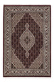Indo Täbriz Teppich 124x186cm - Orientteppich - dunkelbeige