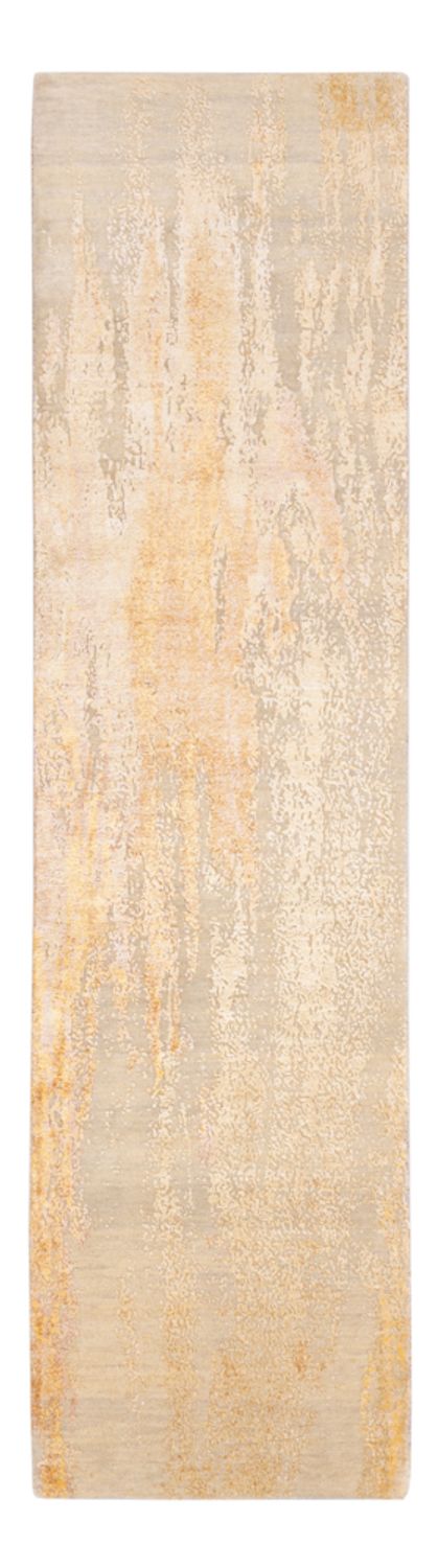 Designer Teppich 75x302cm - beige