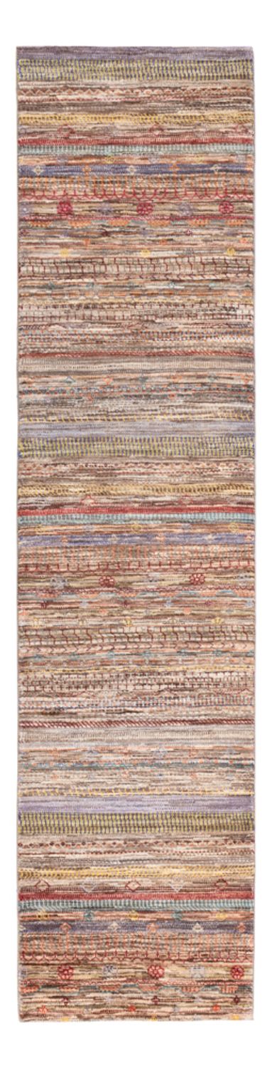 Gabbeh Persisch Teppich 78x340cm - Perserteppich Wollteppich - mehrfarbig