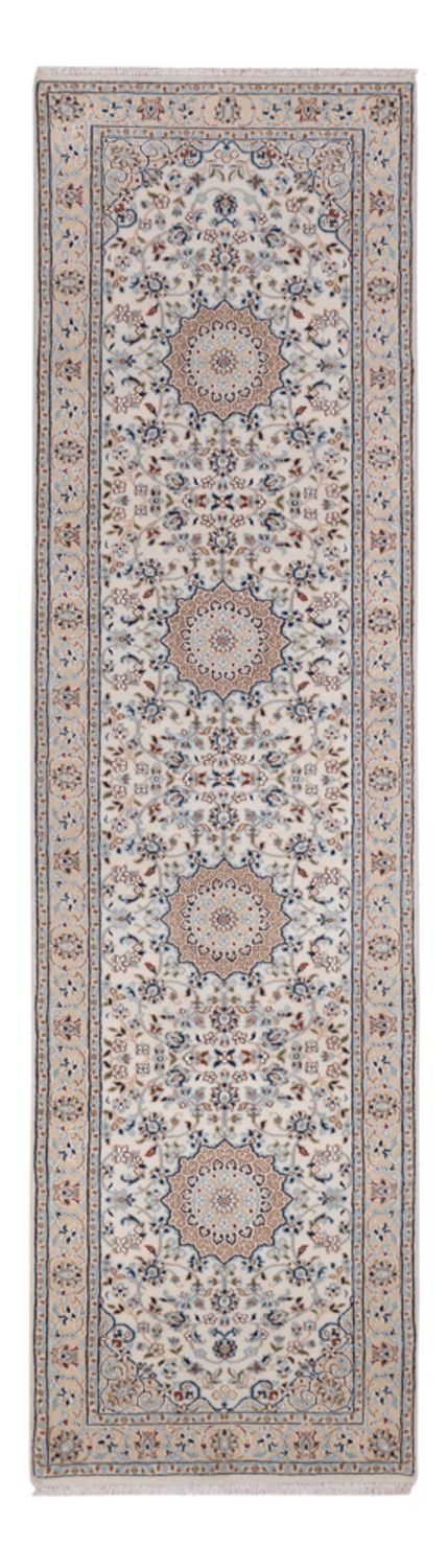 Indo Nain Teppich 80x307cm - Orientteppich - beige