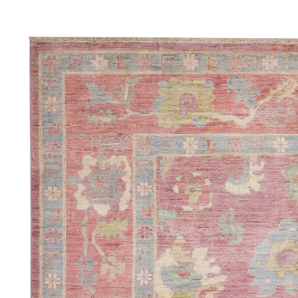 Usak Teppich 172x240cm - Orientteppich - hellrot