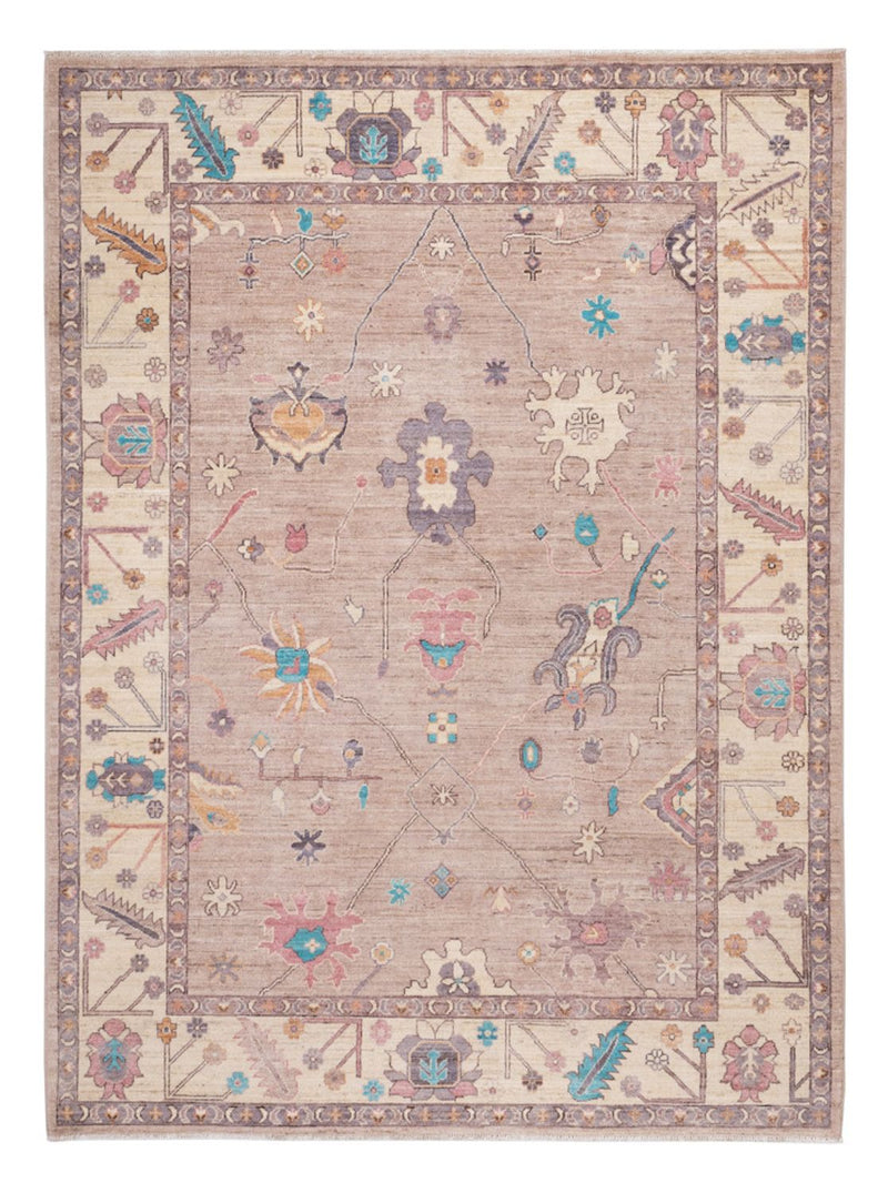 Usak Teppich 177x240cm - Orientteppich - hellrot