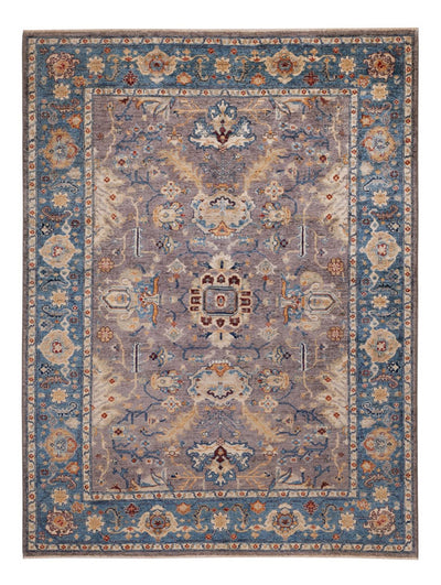 Usak Teppich 175x232cm - Orientteppich - dunkelrot