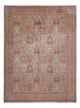 Kaschmir Seide Teppich 274x362cm - Orientteppich - dunkelbeige
