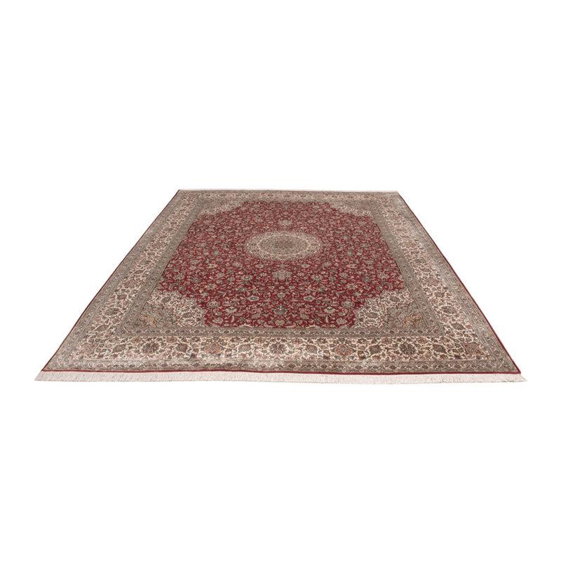 Kaschmir Seide Teppich 244x327cm - Orientteppich - rot