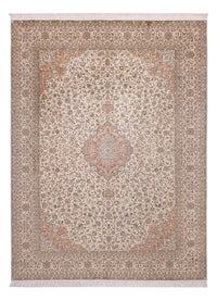 Kaschmir Seide Teppich 244x329cm - Orientteppich - beige – product image