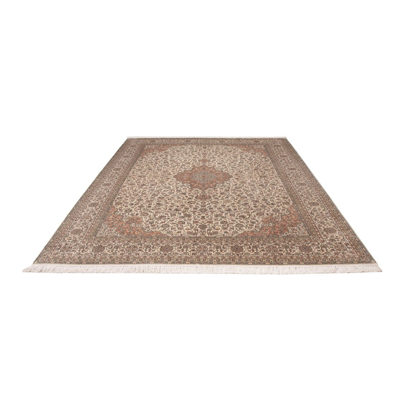 Kaschmir Seide Teppich 244x329cm - Orientteppich - beige