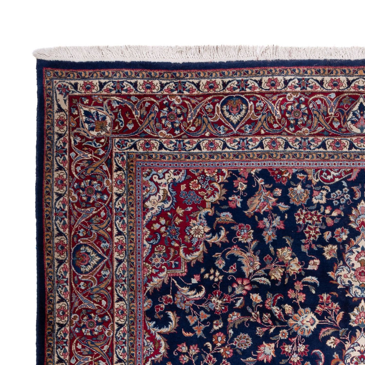 Maschad Teppich 295x390cm - Perserteppich - dunkelblau