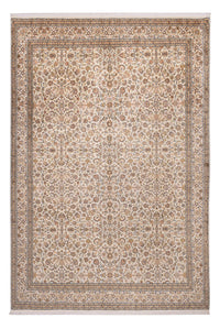 Kaschmir Seide Teppich 245x356cm - Orientteppich - beige – product image