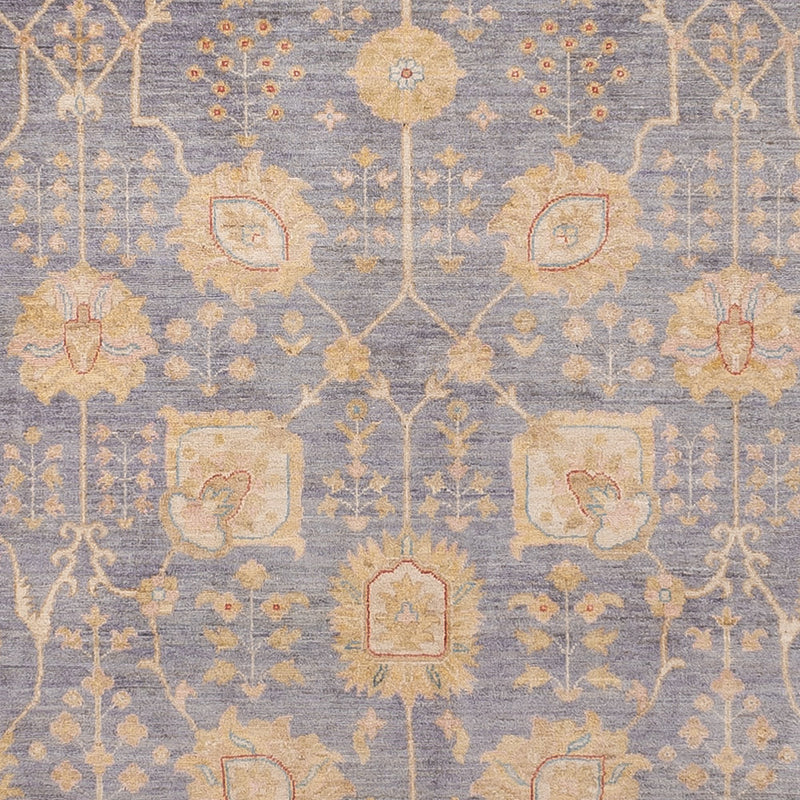 Ziegler Teppich 257x343cm - Orientteppich - hellblau