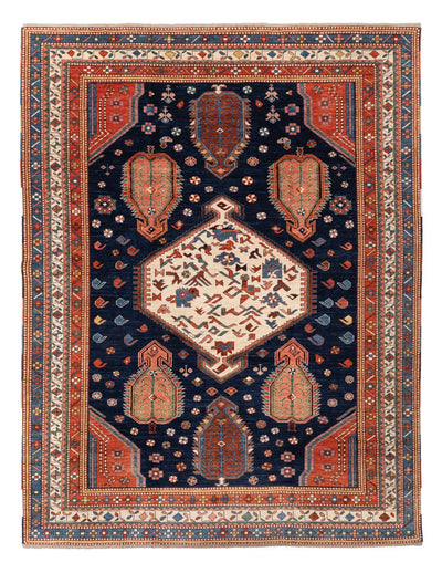 Kazak Teppich 270x367cm - Orientteppich - dunkelblau