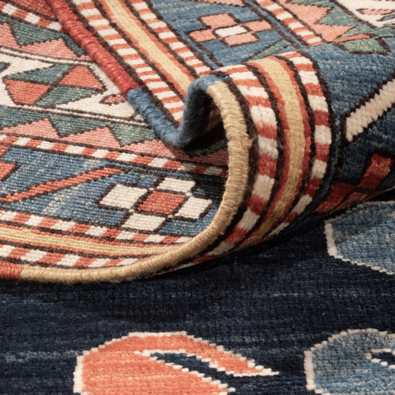 Kazak Teppich 270x367cm - Orientteppich - dunkelblau