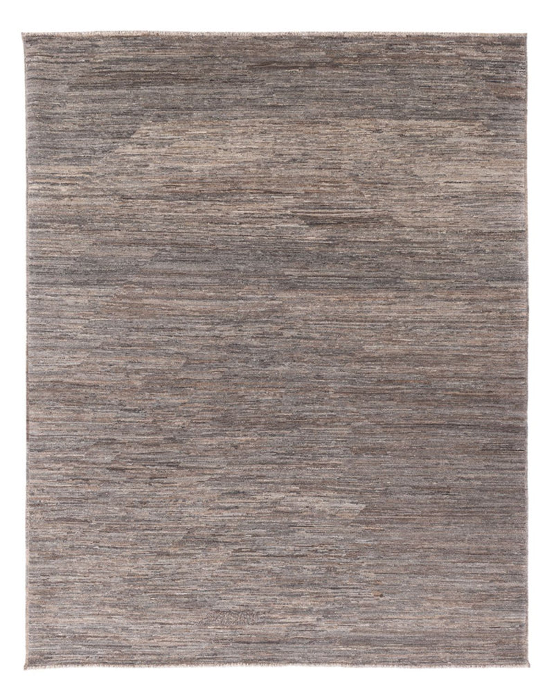 Berber Teppich 177x226cm - Wollteppich - grau