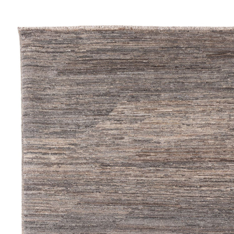Berber Teppich 177x226cm - Wollteppich - grau