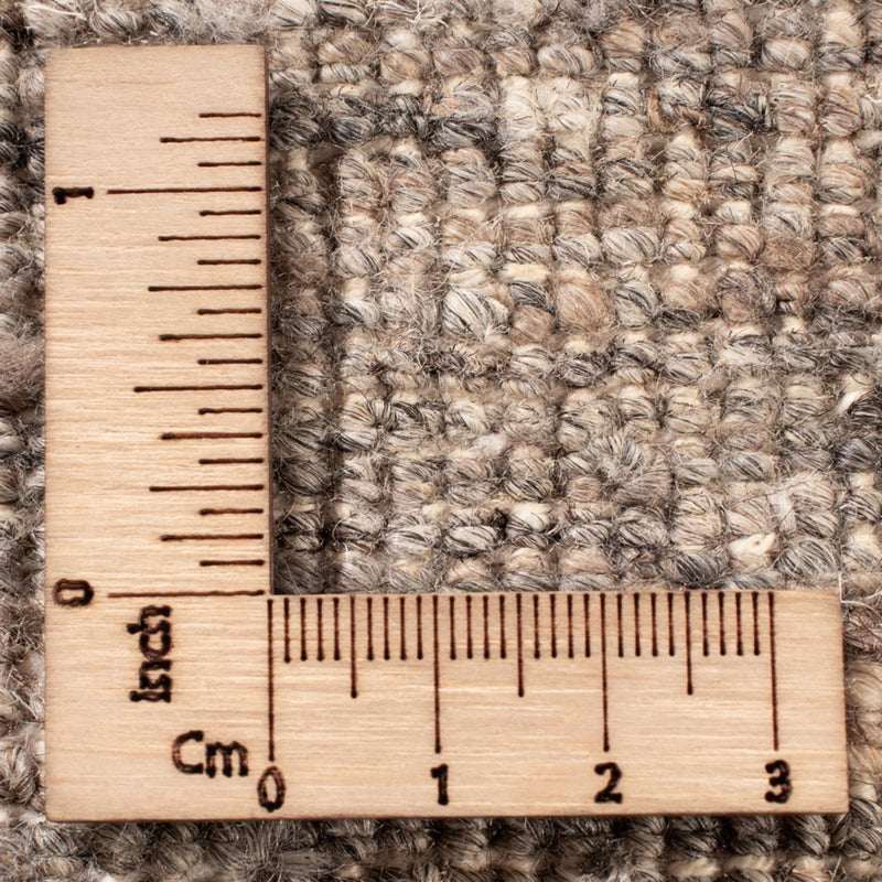 Berber Teppich 175x233cm - Wollteppich - dunkelbeige