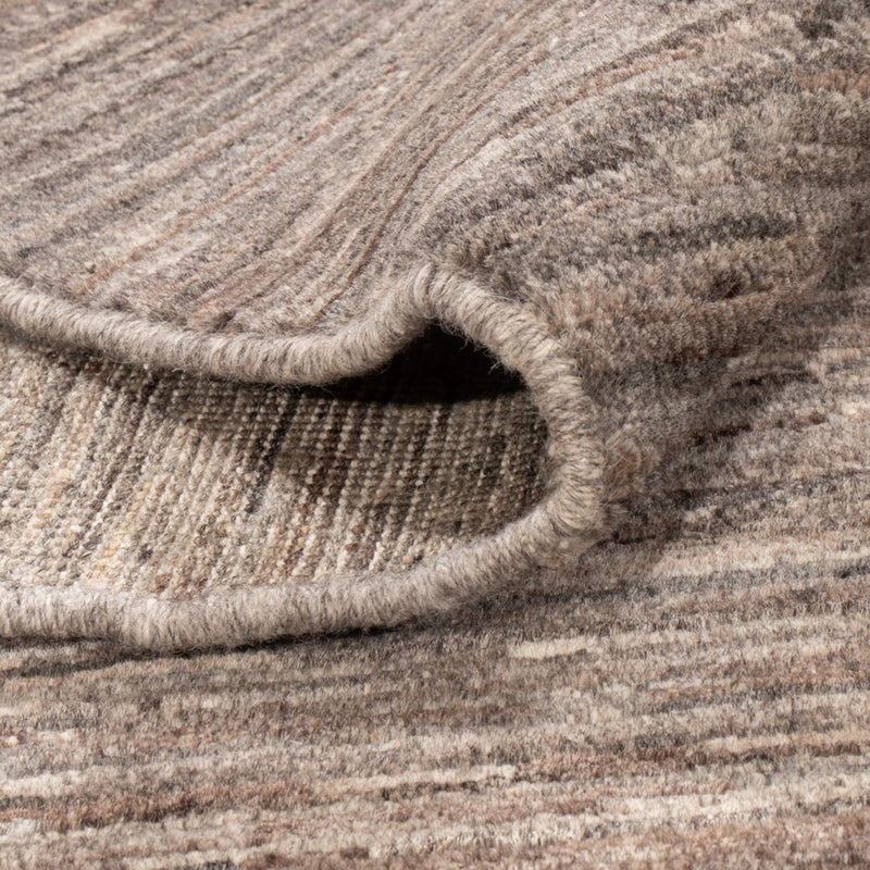 Berber Teppich 175x242cm - Wollteppich - dunkelbeige