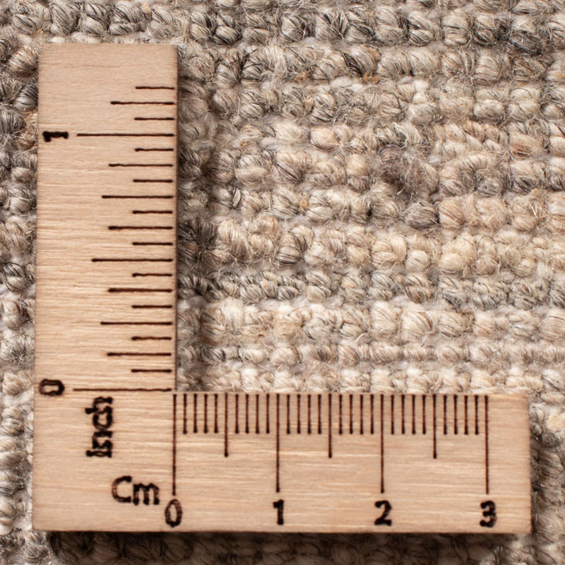 Berber Teppich 177x236cm - Wollteppich - dunkelbeige