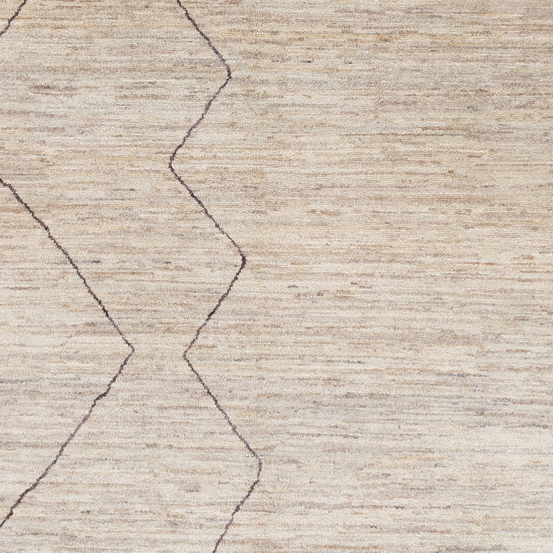 Berber Teppich 276x362cm - Wollteppich - beige