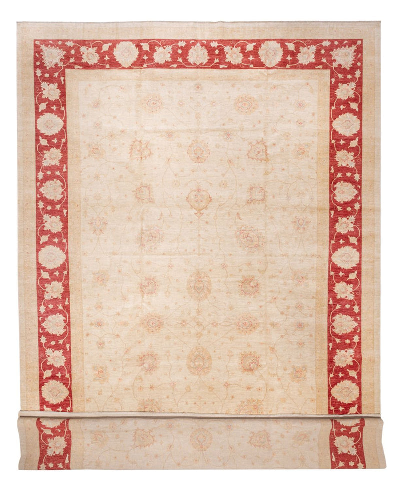 Ziegler Teppich 402x689cm - Orientteppich - beige