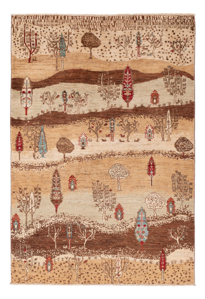 Ariana Teppich 123x184cm - Orientteppich - beige