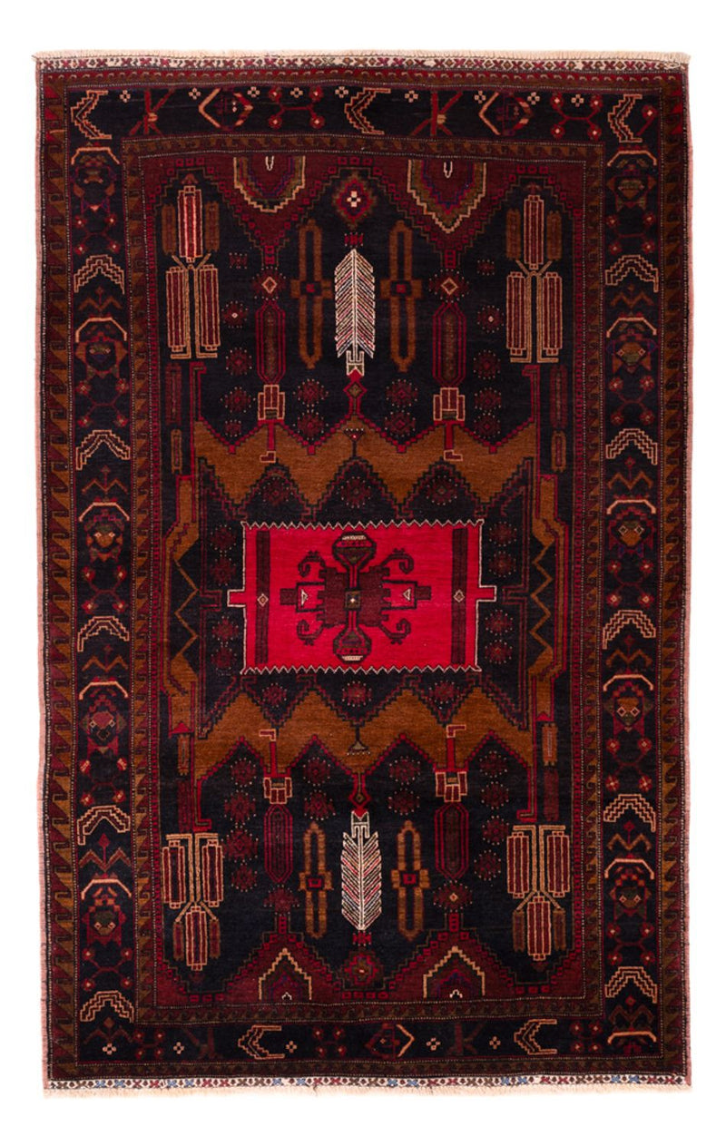 Belutsch Teppich - 119 x 195 cm - mehrfarbig