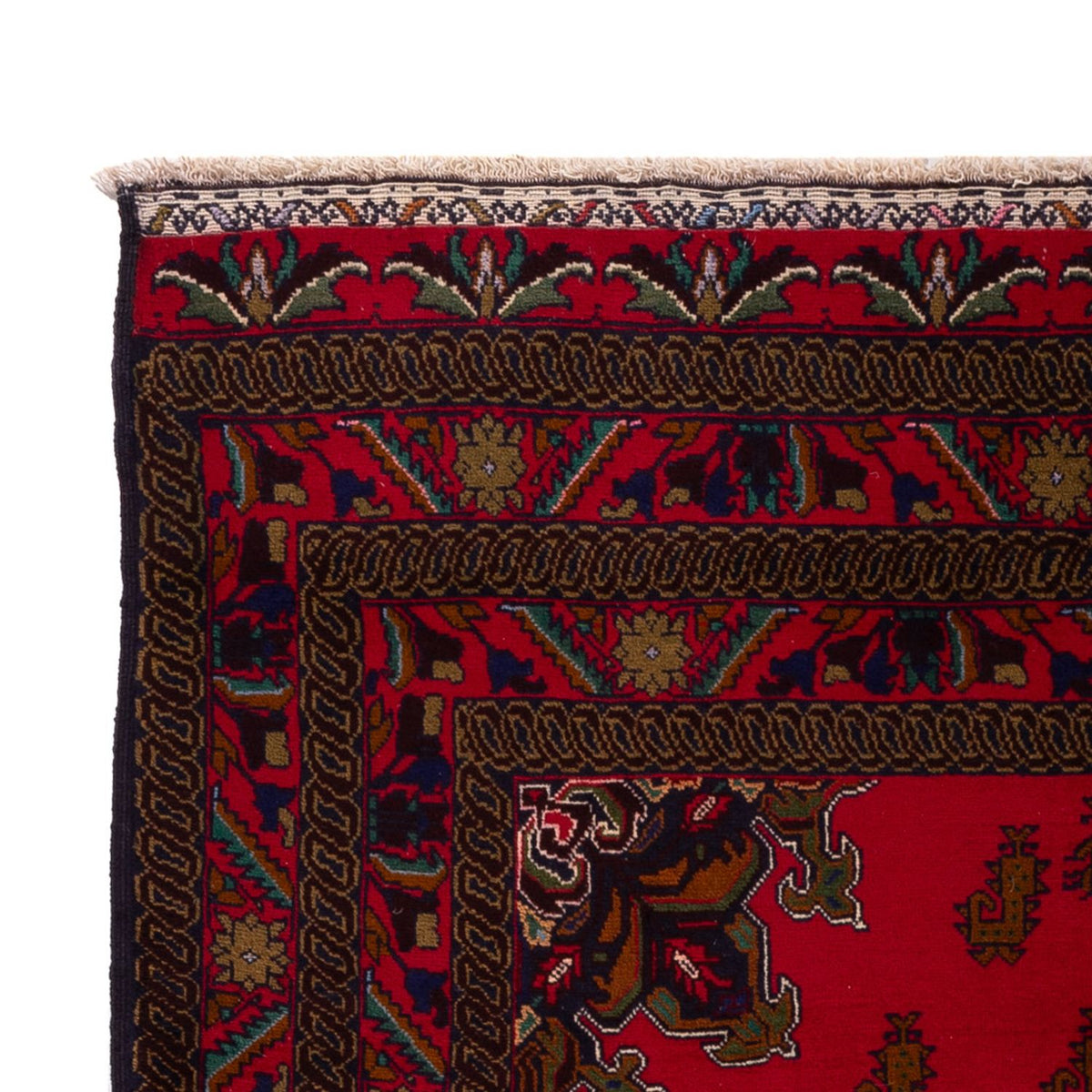 Belutsch Teppich - 123 x 201 cm - rot