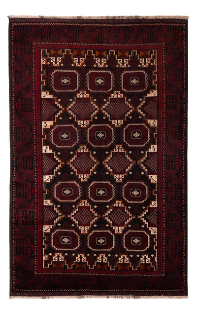 Belutsch Teppich 115x192cm - Orientteppich - dunkelbeige