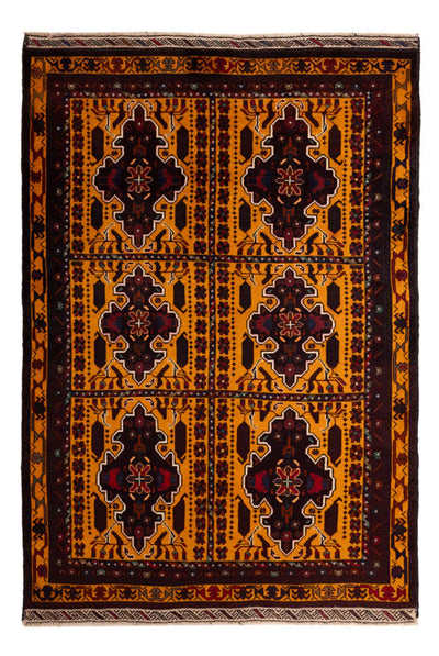 Belutsch Teppich 126x185cm - Orientteppich - beige