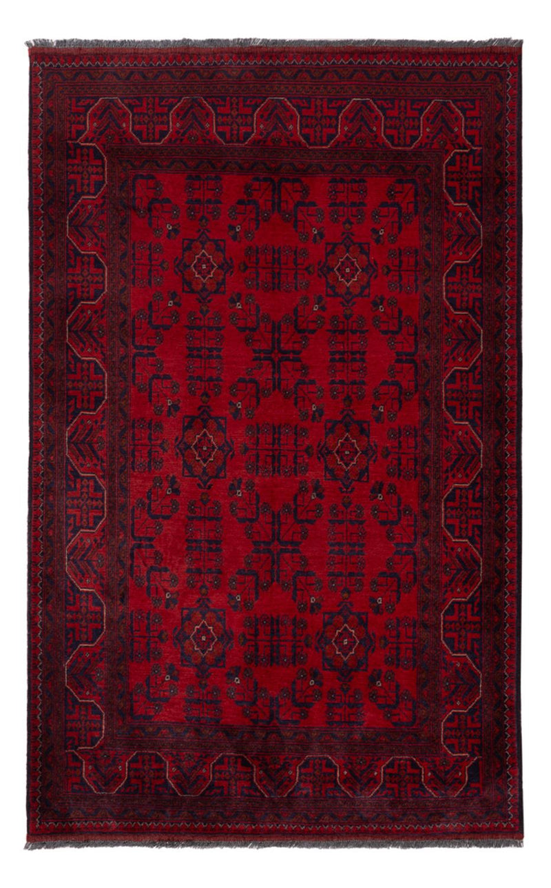 Khal Mohammadi Teppich 121x195cm - Orientteppich - dunkelrot