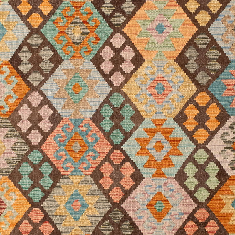 Kelim Maimene Teppich 205x297cm - mehrfarbig