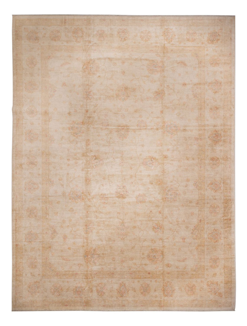 Ziegler Teppich 393x503cm - Orientteppich - beige