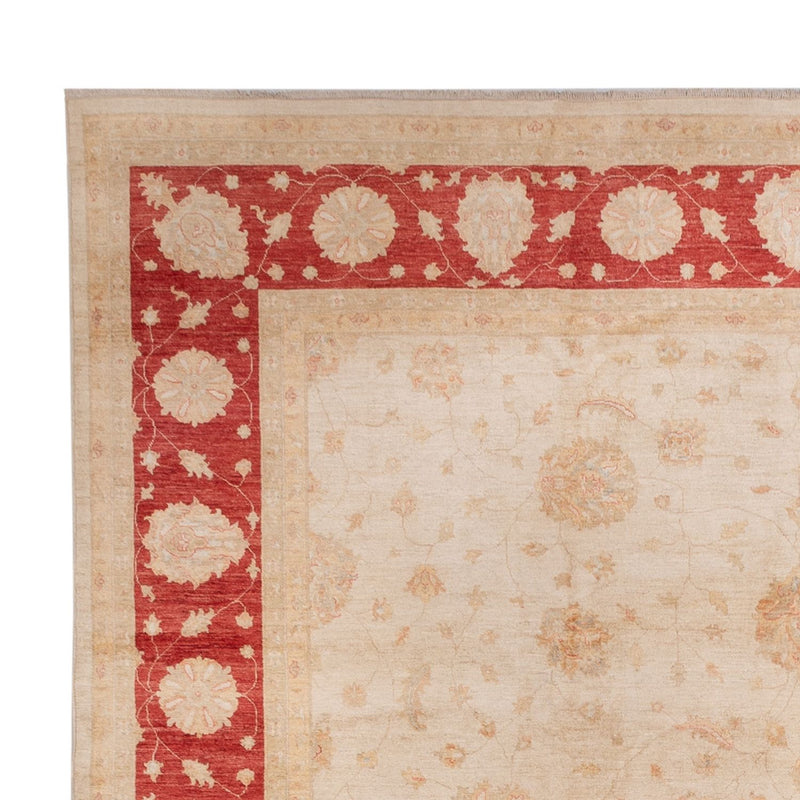 Ziegler Teppich 405x498cm - Orientteppich - beige