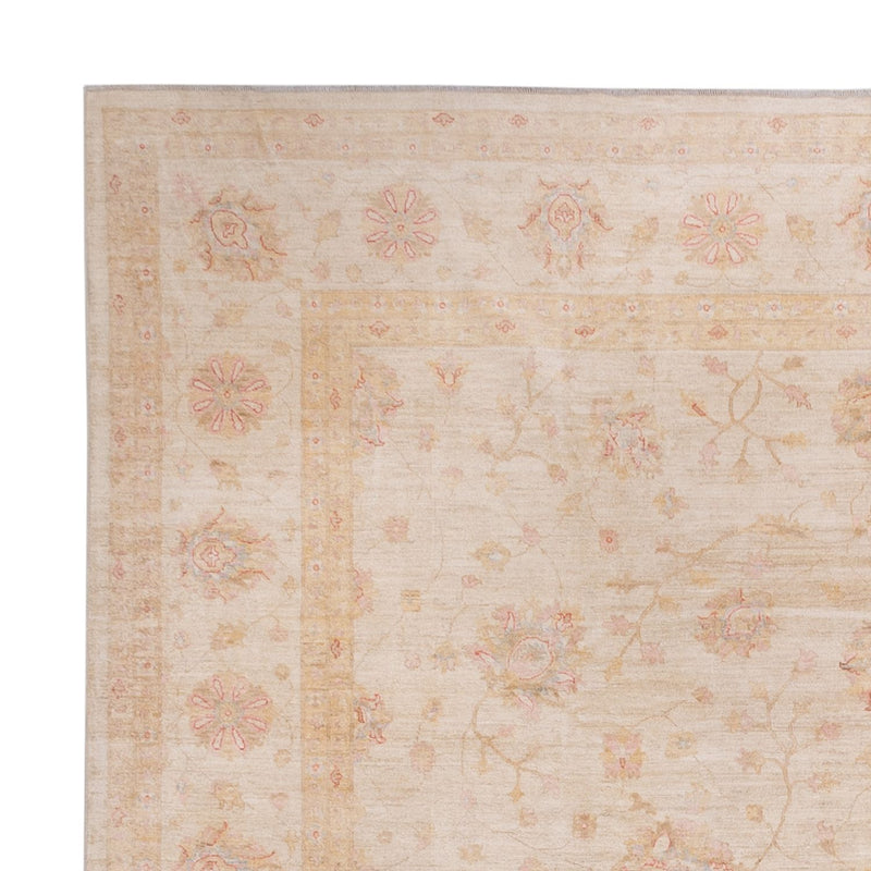 Ziegler Teppich 393x398cm - Orientteppich - beige