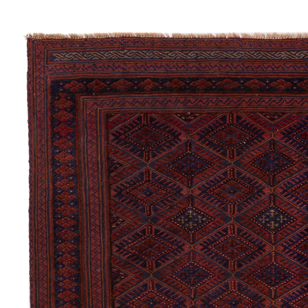 Kelim Afghan Teppich 203x270cm - rot