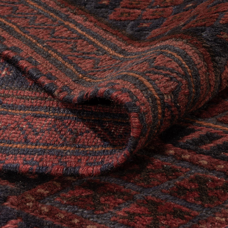 Kelim Afghan Teppich 203x270cm - rot