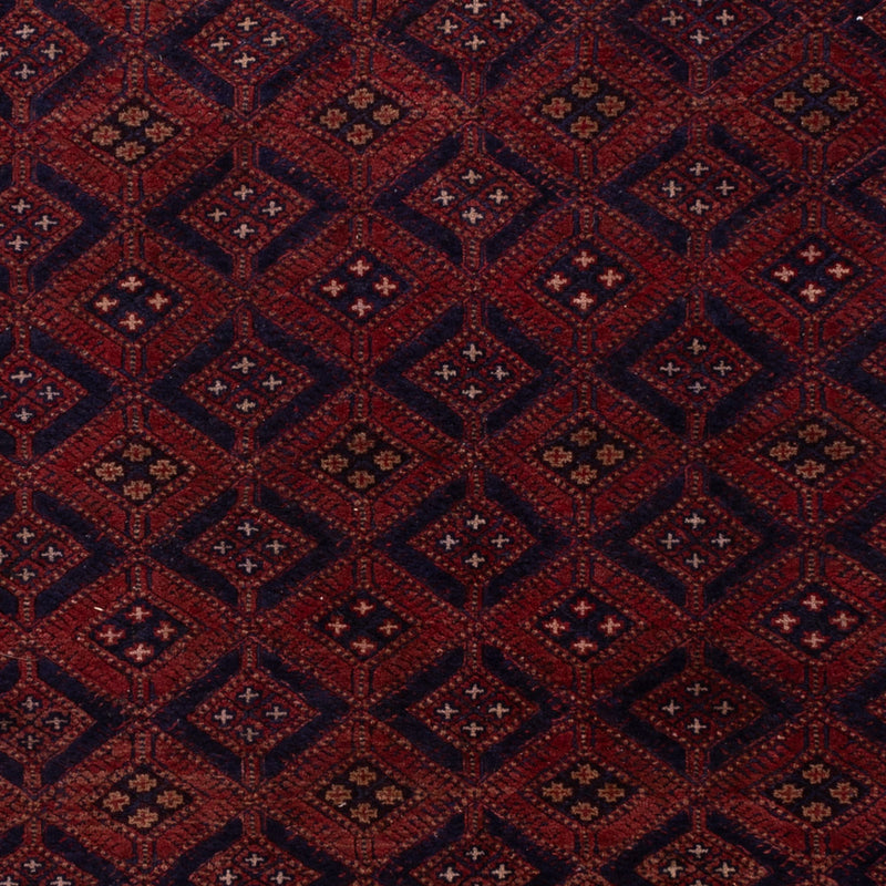 Kelim Afghan Teppich 198x269cm - rot
