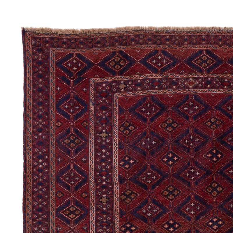 Kelim Afghan Teppich 198x269cm - rot