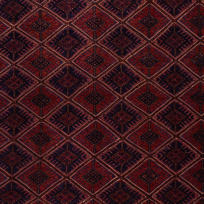 Kelim Afghan Teppich 210x284cm - rot