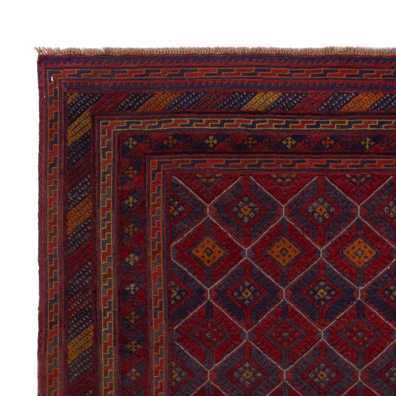 Kelim Afghan Teppich 205x278cm - rot