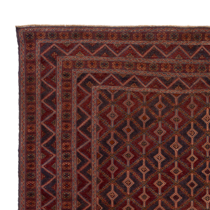 Kelim Afghan Teppich 199x274cm - rot