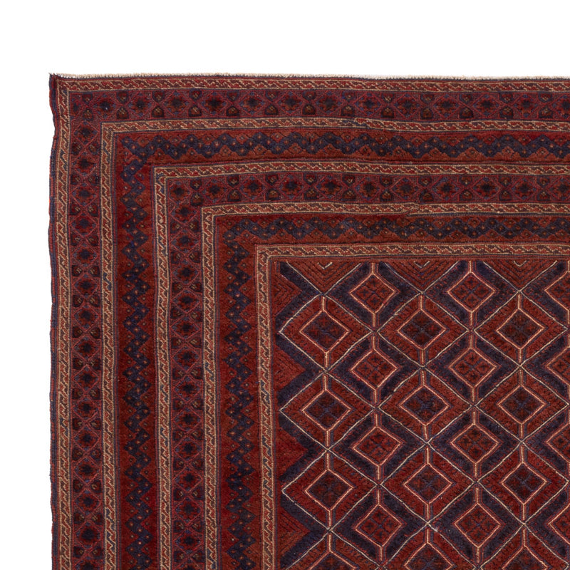 Kelim Afghan Teppich 203x287cm - rot