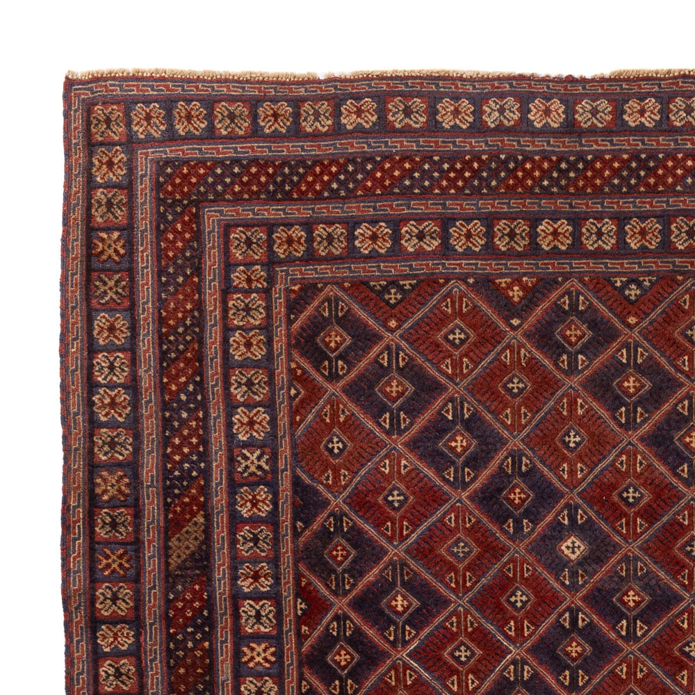 Kelim Afghan Teppich 200x260cm - rot