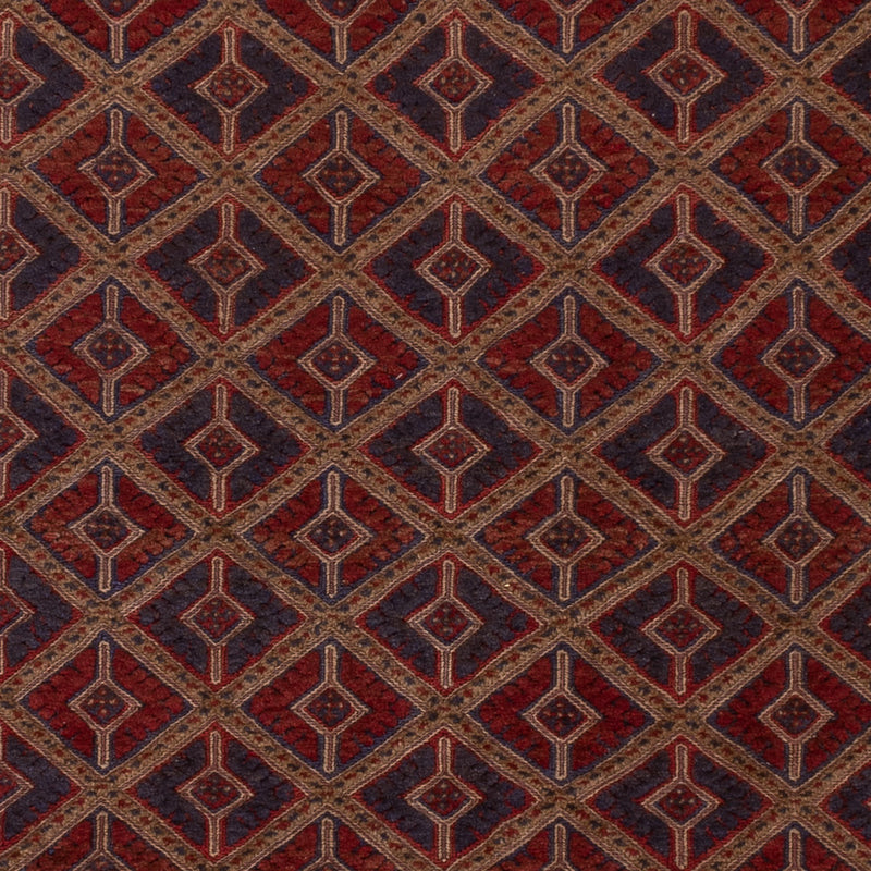 Kelim Afghan Teppich 192x257cm - rot