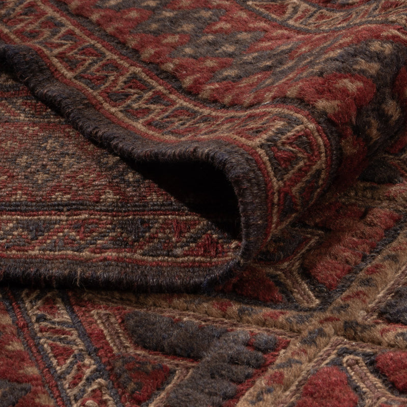 Kelim Afghan Teppich 192x257cm - rot