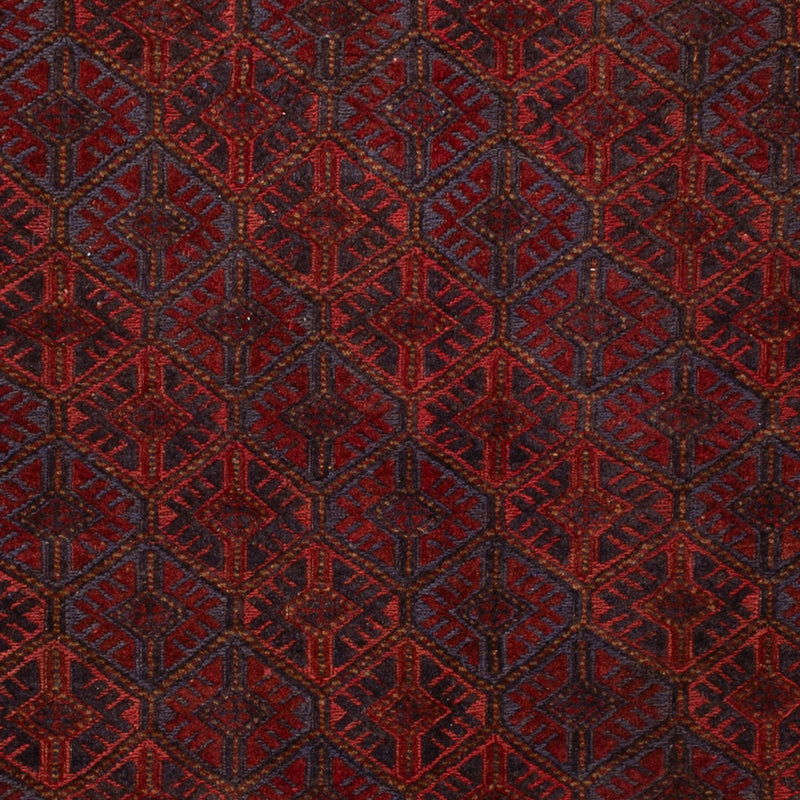 Kelim Afghan Teppich 200x264cm - rot